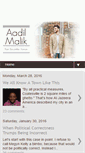 Mobile Screenshot of aadilmalik.com